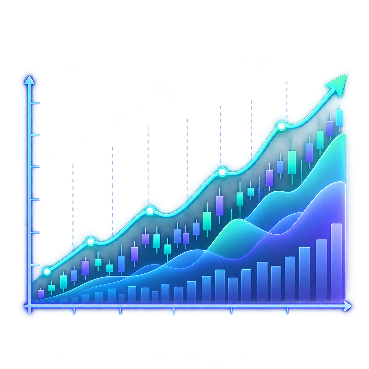 Stock trading benefits graph